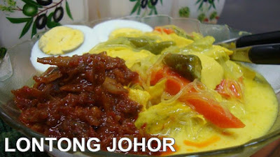 Resepi Lontong Johor - Kongxie  Kongsi Artikel Dan Berita 