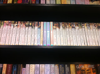 The Georgette Heyer section at Hatchard's. I want them all!