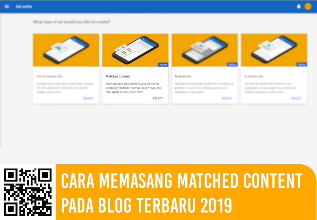 Cara Memasang Matched Content Pada Blog Terbaru  √  Cara Memasang Matched Content Pada Blog Terbaru 2020