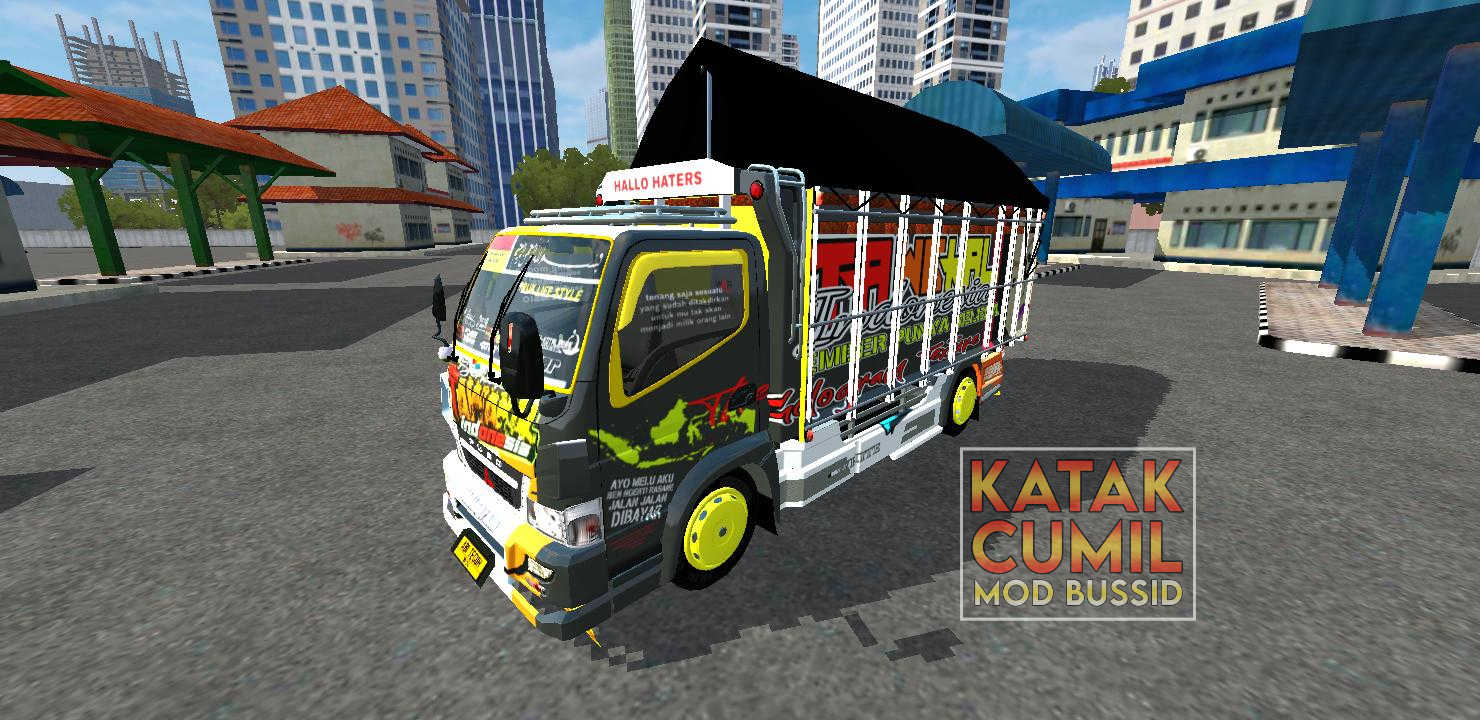 Download Mod Bussid Truck Canter New Tawakal 3 Terbaru 