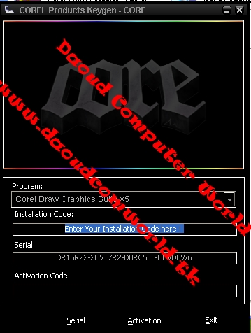 CorelDRAW Graphics Suite X6 16.0.0.707 Full Version Keygen ...