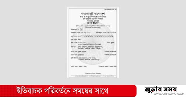 জুড়ীতে জন্ম নিবন্ধন সংশোধন করতে ভোগান্তিতে মানুষ