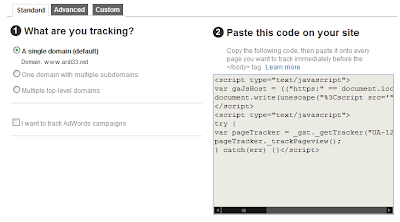 Monitoring Pengunjung dari Google Analytics