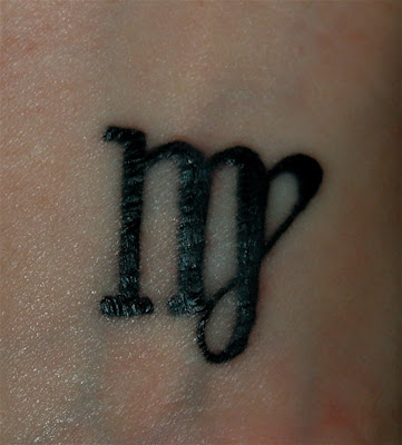 Zodiac Sign Virgo Tattoo in the Forearm Image Credit diva3 