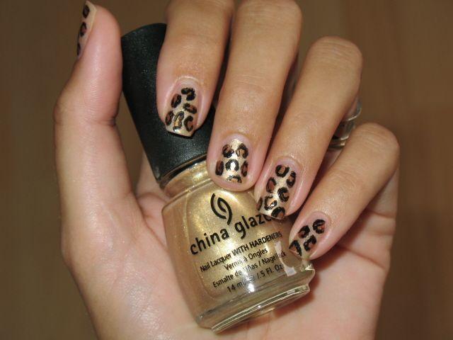 how to do animal print nails. I also Love to do animal print