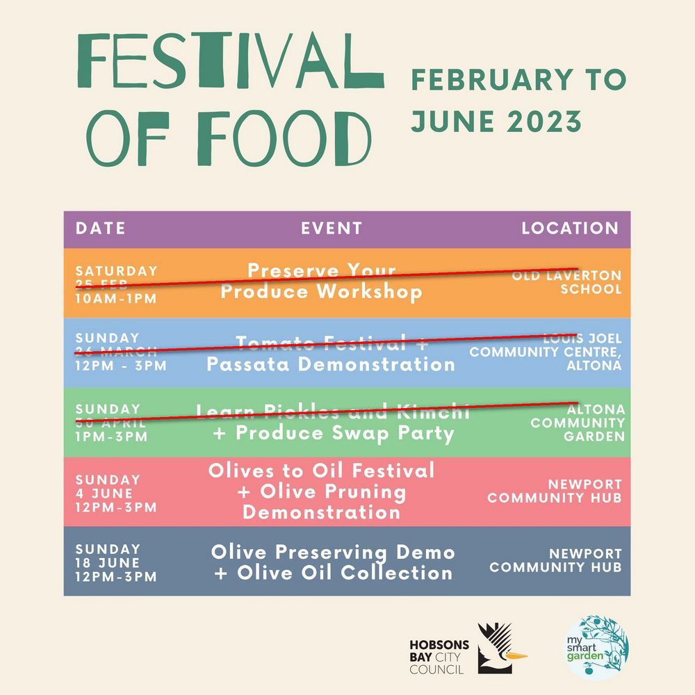 Festival of Food (Hobson Bay)