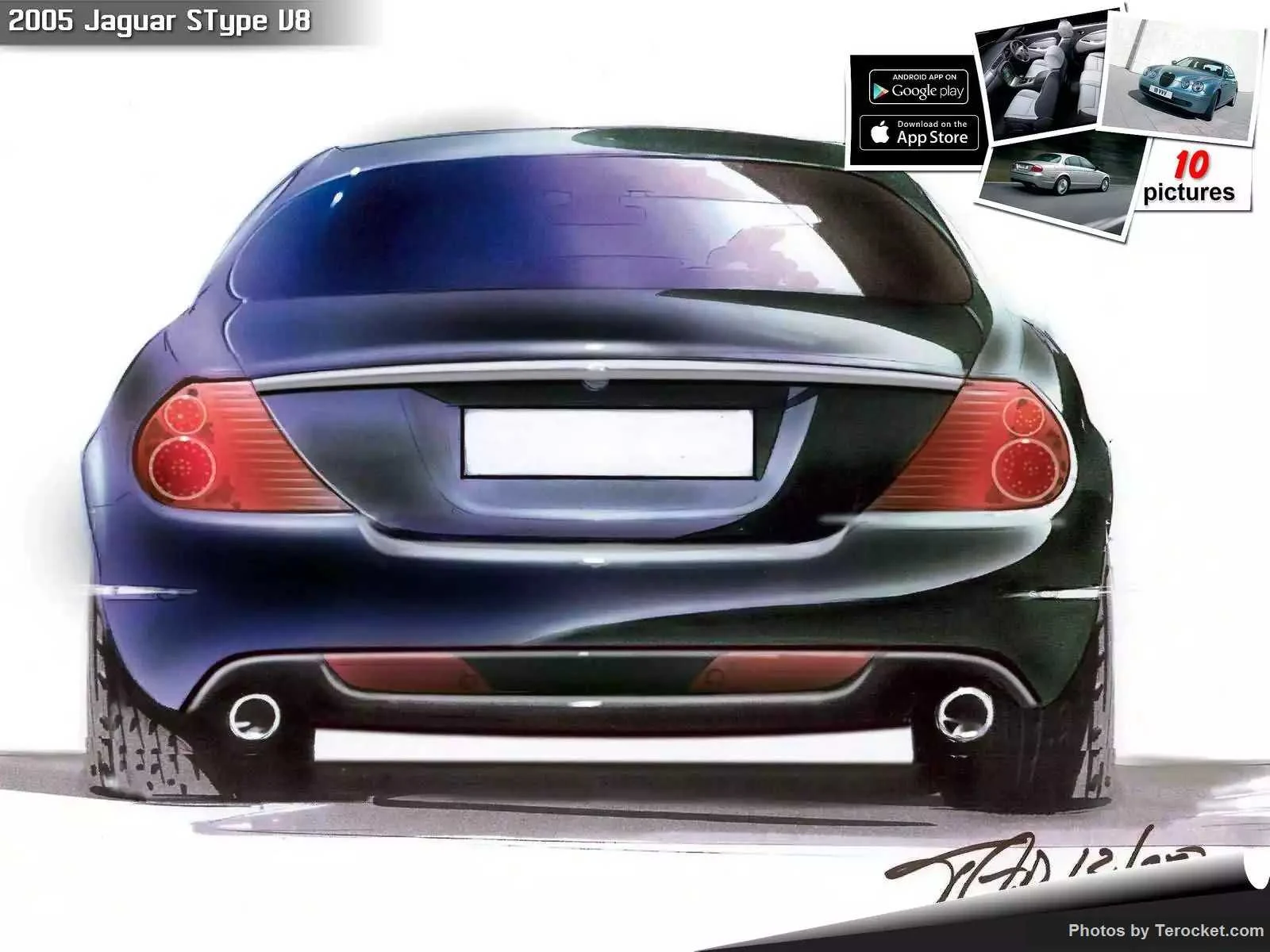 Hình ảnh xe ô tô Jaguar SType V8 2005 & nội ngoại thất