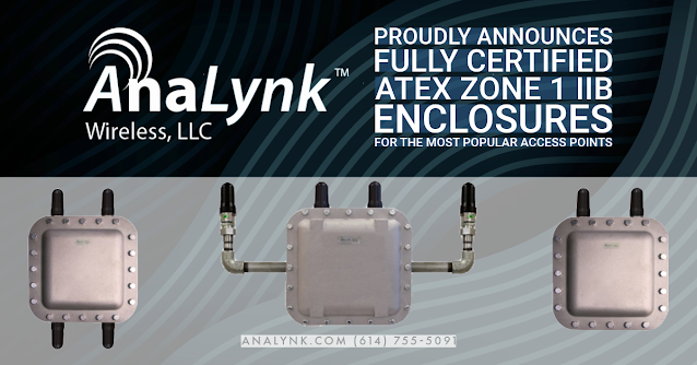 Enhance Your Network Safety with Analynk Wireless's ATEX Zone 1 IIB Certified Access Point Enclosures