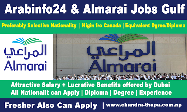 Arabinfo24 United Arab Emirates job vacancy 2022 (Latest New Udpated)