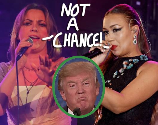 2 british singers rejects trump invitation