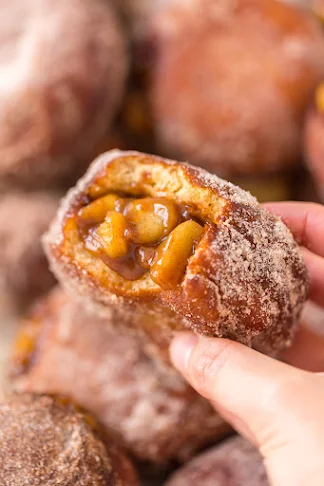 Apple Pie Baked Doughnuts