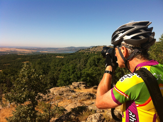 Ruta en bici por la Hoya de San Blas, julio 2012