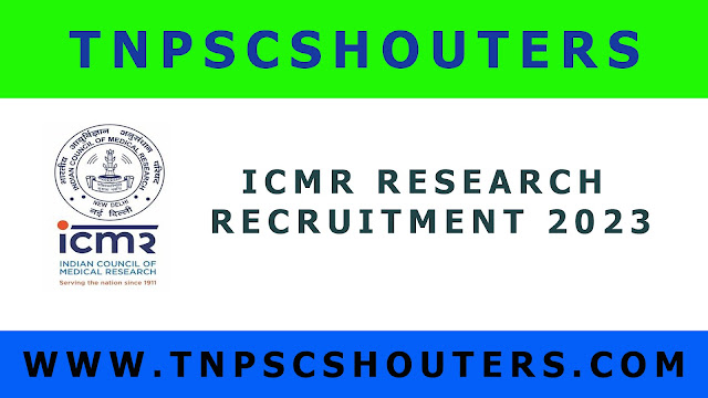 ICAR ஆணையத்தில் Research Associate, Young professional வேலைவாய்ப்பு / ICMR RECRUITMENT 2023