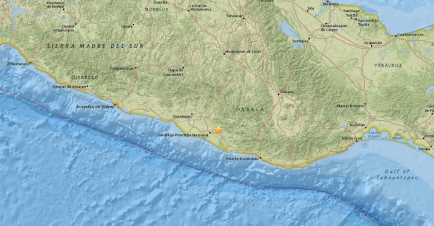 TERREMOTO EN MÉXICO: Sismo de magnitud 7.5 (Hoy Viernes 16 Febrero 2018) Temblor Epicentro Pinotepa Nacional - Oaxaca - USGS - SSN - www.ssn.unam.mx