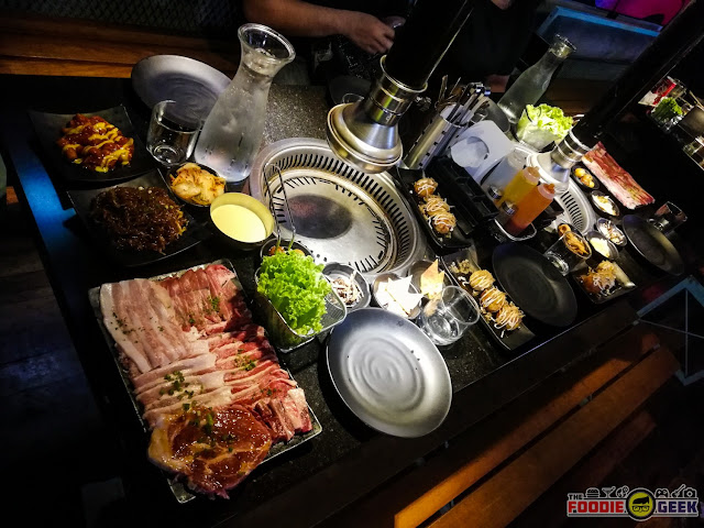 Geonbae Modern Korean Bar & Grill, Unlimited Samgyupsal, Sashimi and More