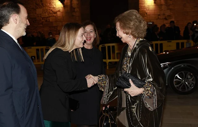 Queen Sofia of Spain and Princess Irene of Greece attended the Projecte Home Balears concert