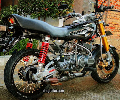 Model Gambar Modifikasi Motor Rx King Warna Hitam 2020