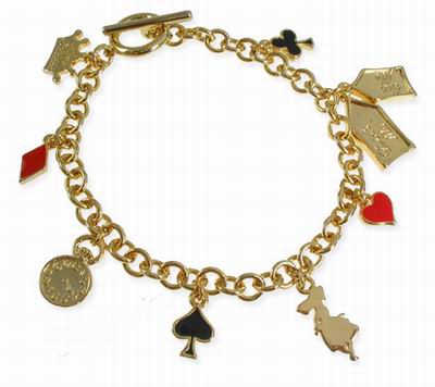 alice in wonderland charm bracelet