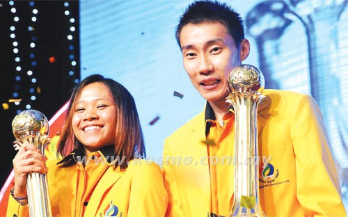 Chong Wei, Pandalela Olahragawan dan Olahragawati Negara 2012