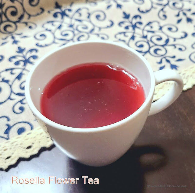 images of Healthy Gongura Sorrel Flower Tea Recipe / Sorrel Flower Tea Recipe / Gongura Puvvu Tea Recipe / Rosella Flower Tea Recipe