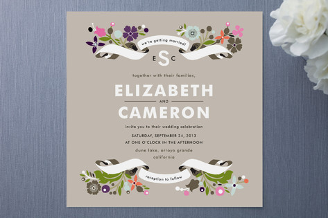 After looking at wedding invitations on many sites my SIL couldn't help but