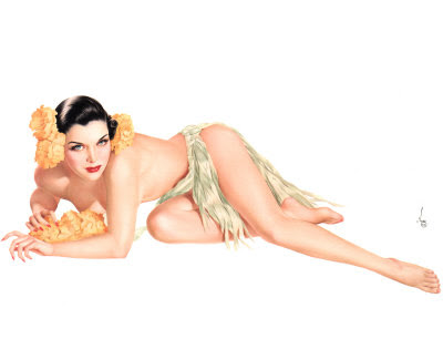 Vintage Posters - Pin-up by Alberto Vargas