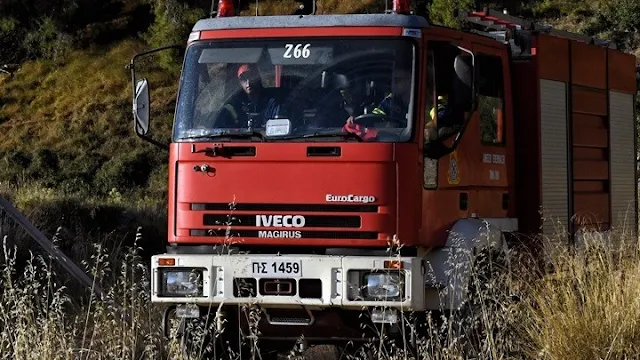 Αργολίδα: Διάσωση γυναίκας στην Κοιλάδα που έπεσε σε υπό κατασκευή δεξαμενή λυμάτων