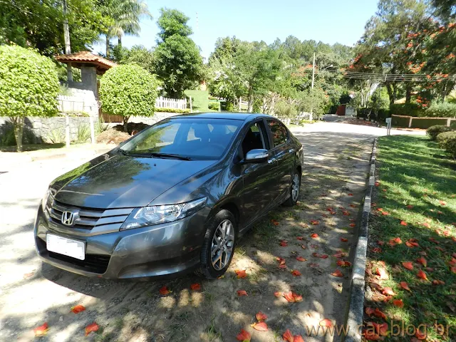 Honda City 2012 EX Cinza Paladium