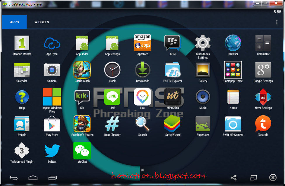 Download BlueStack Offline Installer versi Terbaru  HOMOTRON