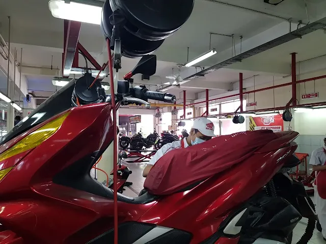 biaya ganti oli motor honda