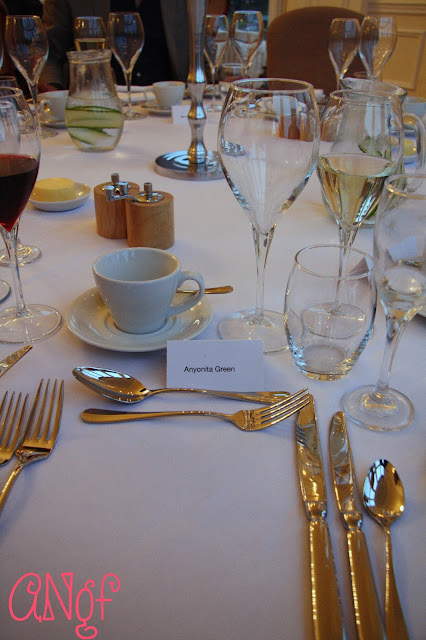 Luxurious silver place setting for dinner at Clevedon Hall | Anyonita Nibbles Gluten Free