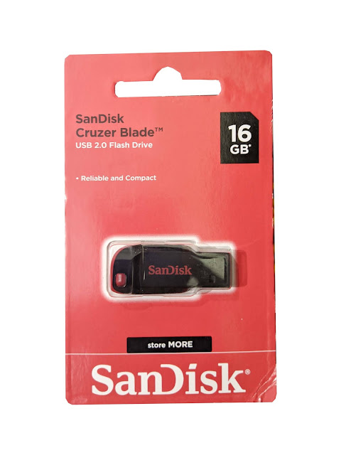 Sandisk Cruzer Blade USB Flash Drive Easy Reliable Storage Solution 16GB USB 2.0 Pen Drive