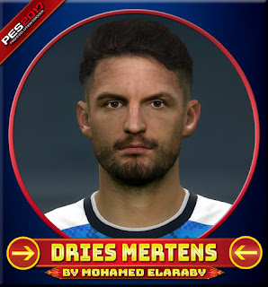 PES 2017 Faces Dries Mertens by M.Elaraby