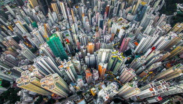 Andy Yeung fotografia urbanismo cidades prédios céu hong kong arranha-céus super população