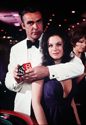 Sean Connery and Lana Wood from Diamonds Are Forever