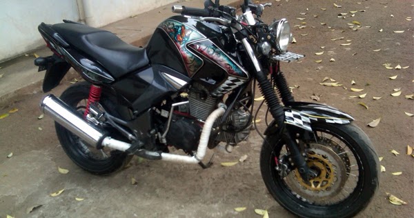 Modif Honda Tiger Tangki  Airbrush Inspirasi Modif