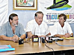 Firmaron contrato para obras de pavimento bituminoso en el sur del Dpto. de Tacuarembó