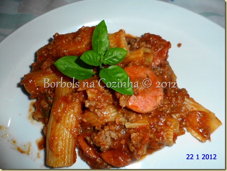 Rigatoni Calabres com Ervas Frescas