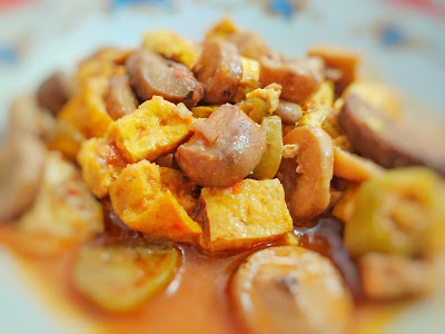 Resep Tahu Jamur Merang Pedas - Resep Segala Masakan .web.id