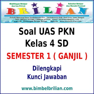  Sebuah kecamatan terdiri dari beberapa  Soal UAS PKN Kelas 4 SD Semester 1 ( Ganjil ) Dan Kunci Jawaban