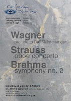 Sinfonia Tamesa, Tom Hammond, Johnny Roberts - Wagner, Strauss, Brahms, 20 july 2013