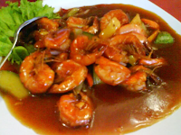 Resep Udang Asam Manis, Goreng Tepung, Mentega, Udang Sambal Pedas Dan Saus Padang