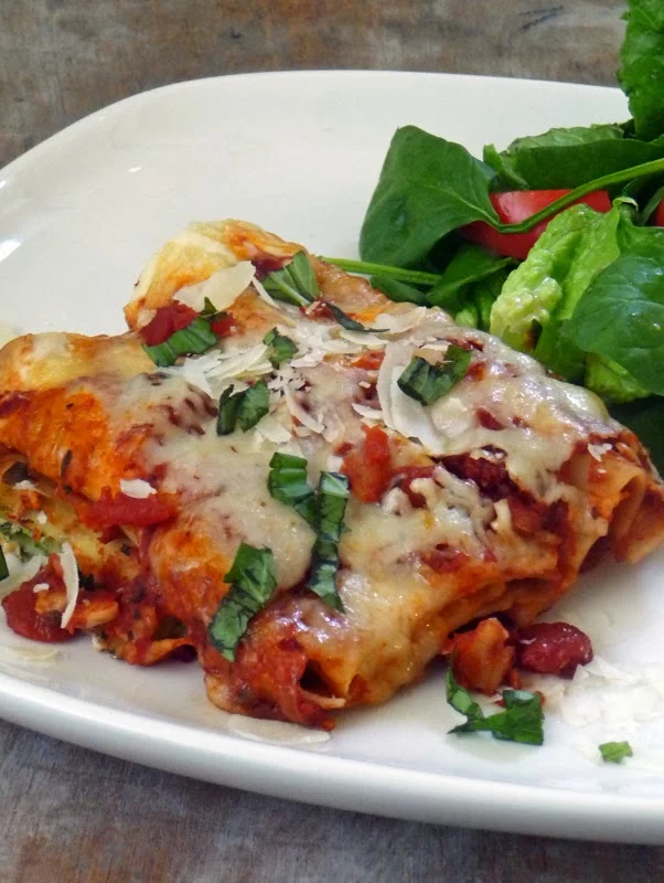 Easy Cheesy Manicotti | by Life Tastes Good