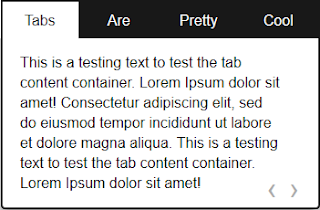 Tab Container