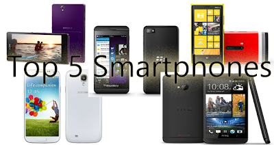 best smartphone 2013 - Top 5 the best and hottest smartphone