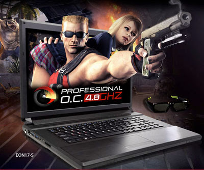 PC  EON 17-S LAPTOP GAMING 2011