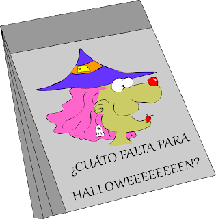 calendario cuenta atrás Halloween 2022