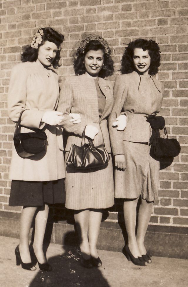 1940S Street Fashion 19 -35 Vintage Photos That Defined Street Fashion In The 1940S