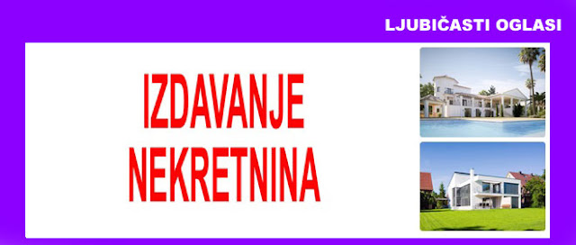 1a. IZDAVANJE NEKRETNINA LJUBIČASTI OGLASI