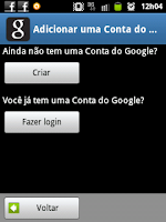 Criar fazer login